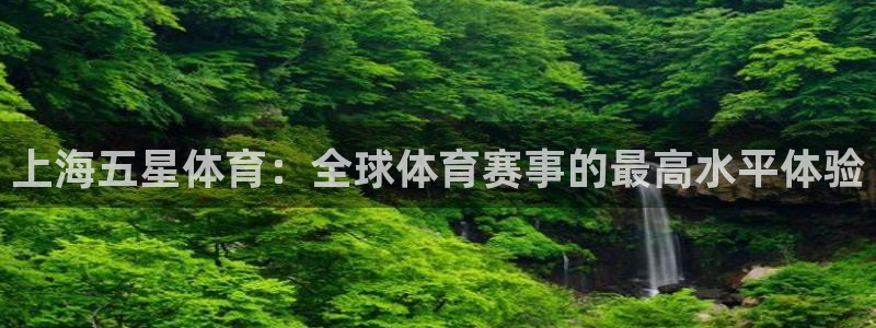 搜球8直播：上海五星体育：全球体育赛事的最高水平体验